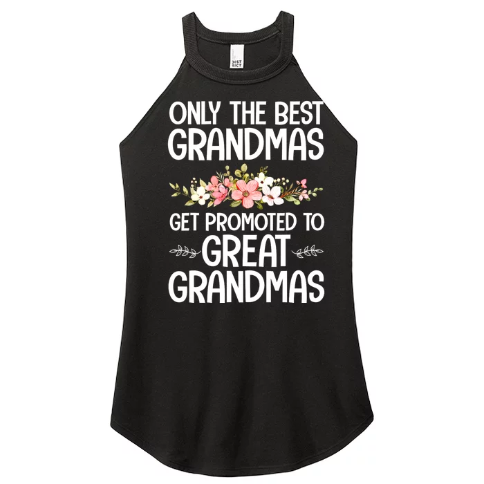 Best Great Grandma Art For Grandma Women Great Grandmother Women’s Perfect Tri Rocker Tank