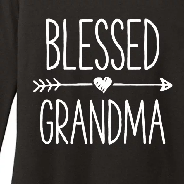 Blessed Grandma Grandmother Mother Moms Womens CVC Long Sleeve Shirt