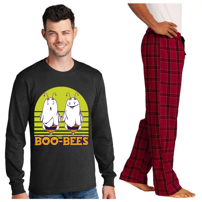 BooBees Ghoul Ghost Halloween Candy Full Moon Soul Spooky Cute Gift Long Sleeve Pajama Set