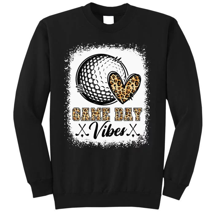 Bleached Golf Game Day Vibes Golf Mom Season Sweatshirt