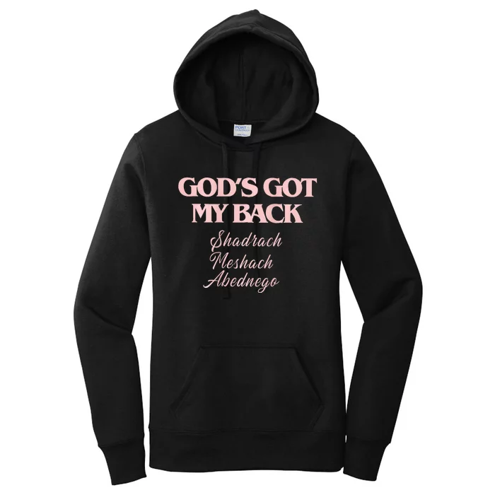 Brandon GodS Got My Back Lake Women's Pullover Hoodie