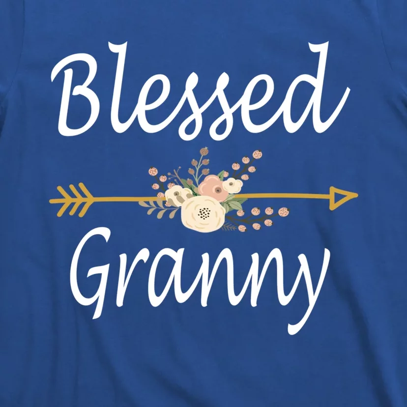 Blessed Granny Great Gift Mothers Day Funny Gift Great Gift T-Shirt