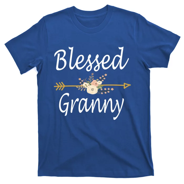 Blessed Granny Great Gift Mothers Day Funny Gift Great Gift T-Shirt