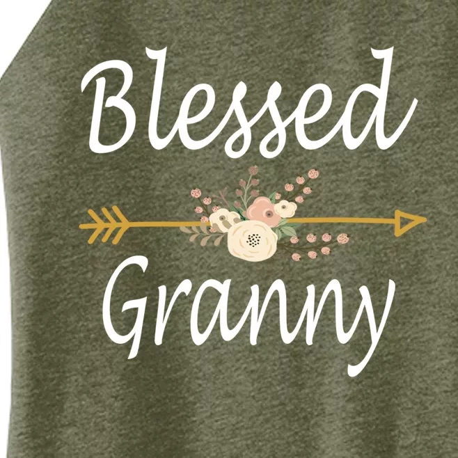 Blessed Granny Great Gift Mothers Day Funny Gift Great Gift Women’s Perfect Tri Rocker Tank