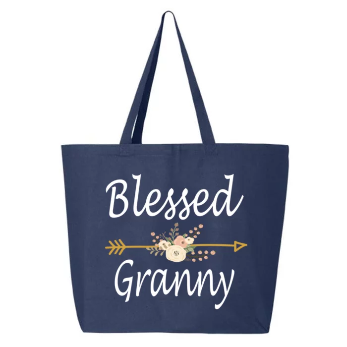 Blessed Granny Great Gift Mothers Day Funny Gift Great Gift 25L Jumbo Tote