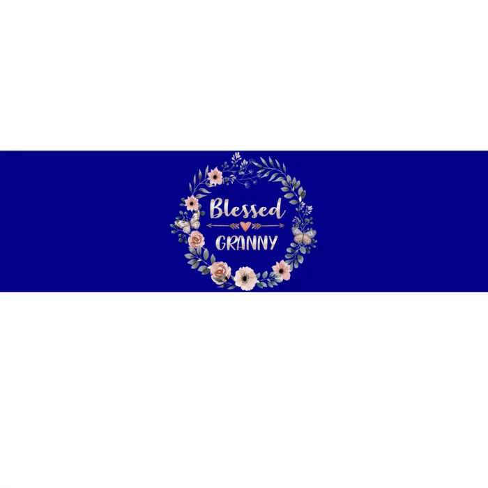 Blessed Granny Gift Thanksgiving Christmas Bumper Sticker