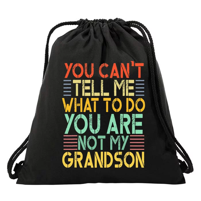 Best Grandpa Gift For Grandfather Poppy Great Papa Drawstring Bag