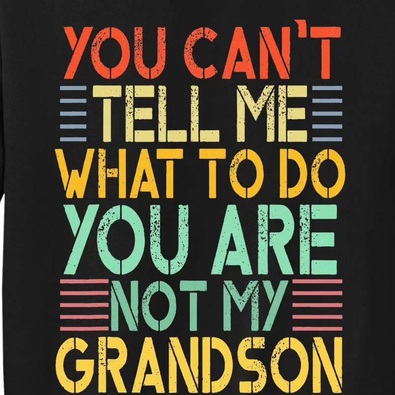 Best Grandpa Gift For Grandfather Poppy Great Papa Tall Sweatshirt