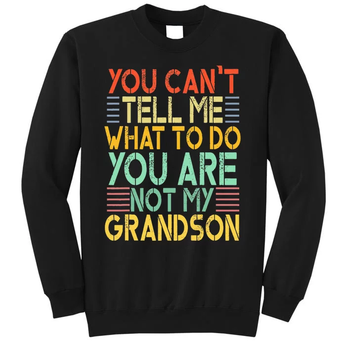 Best Grandpa Gift For Grandfather Poppy Great Papa Tall Sweatshirt