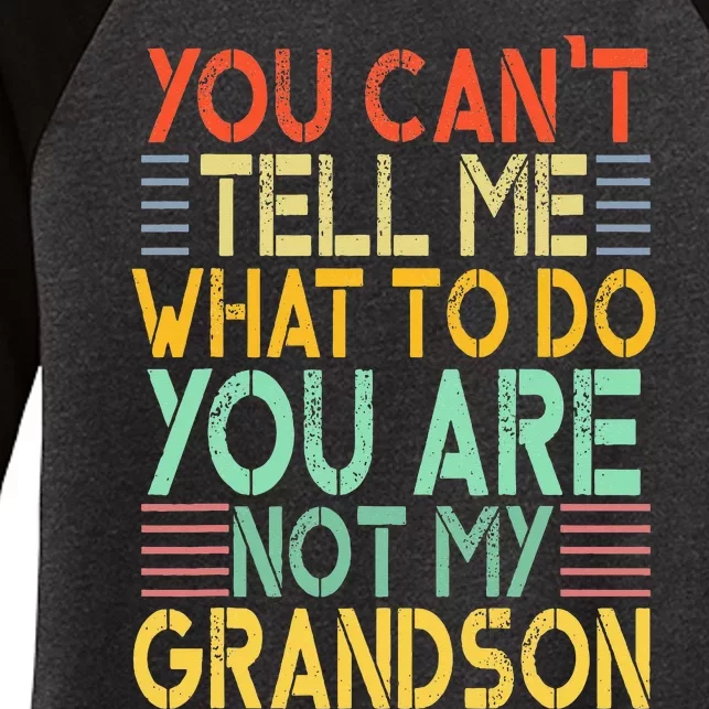 Best Grandpa Gift For Grandfather Poppy Great Papa Women's Tri-Blend 3/4-Sleeve Raglan Shirt