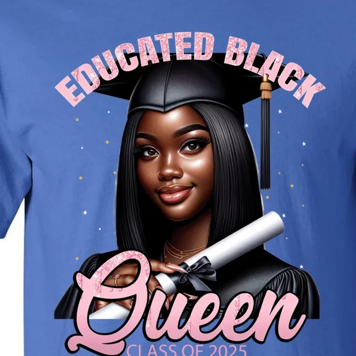 Black Graduation Hbcu Senior Melanin Pink Class Of 2025 Cute Gift Tall T-Shirt