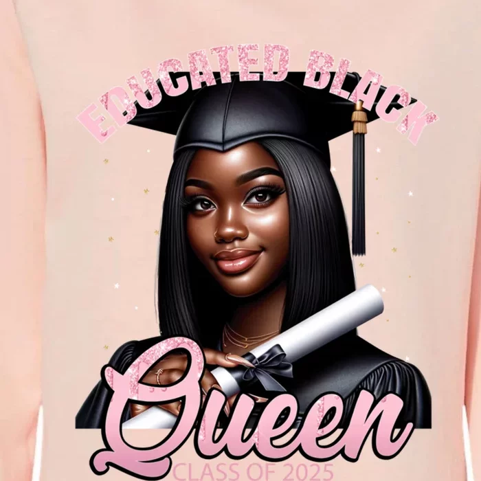 Black Graduation Hbcu Senior Melanin Pink Class Of 2025 Cute Gift Womens California Wash Sweatshirt