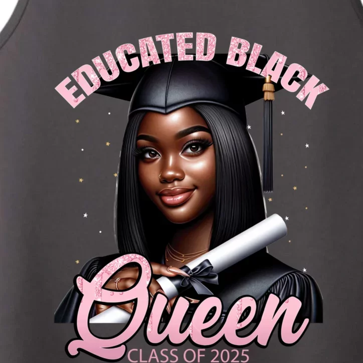 Black Graduation Hbcu Senior Melanin Pink Class Of 2025 Cute Gift Performance Tank