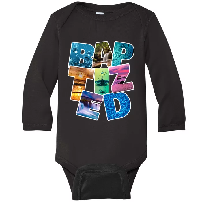 Baptism Gifts Holy Spirit Church Jesus Christian Baby Long Sleeve Bodysuit