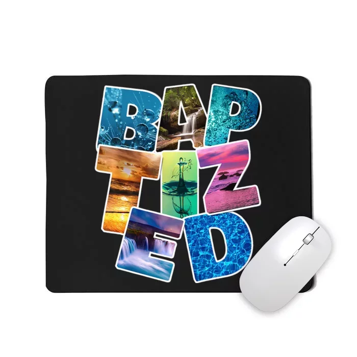 Baptism Gifts Holy Spirit Church Jesus Christian Mousepad