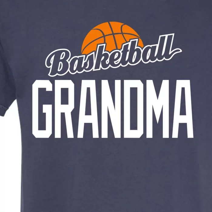 Basketball Grandma Hoop Sport Gift Garment-Dyed Heavyweight T-Shirt