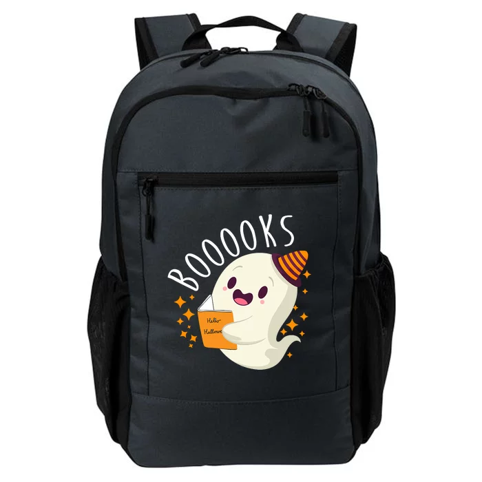 Books Ghost Halloween Cute Funny Daily Commute Backpack