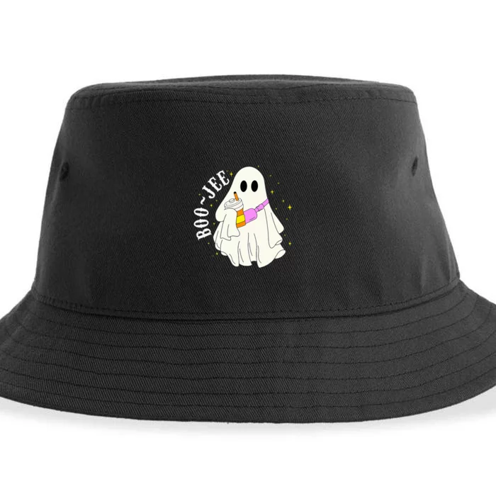 BooJee Ghost Halloween Costume Spooky Season Fun Sustainable Bucket Hat