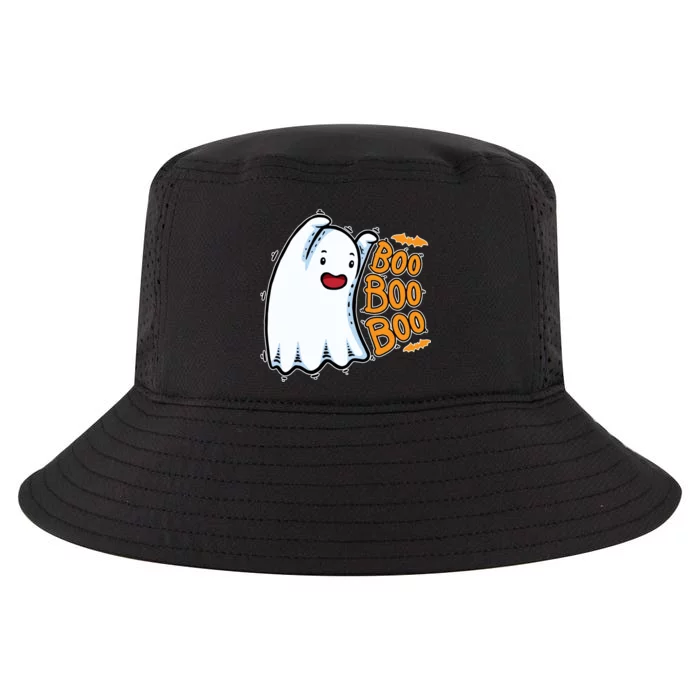 Boo Ghost Halloween Cute Cool Comfort Performance Bucket Hat