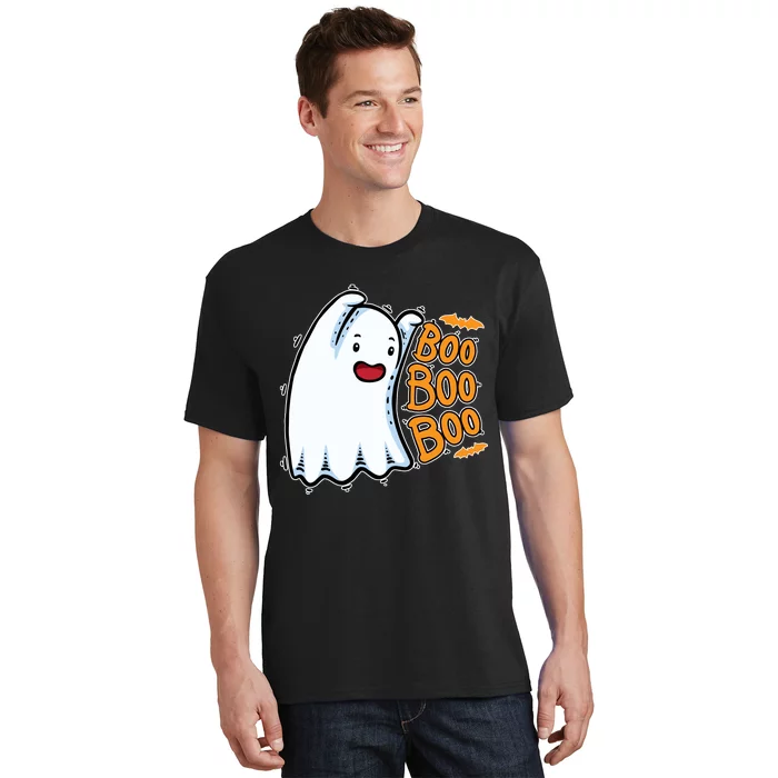 Boo Ghost Halloween Cute T-Shirt