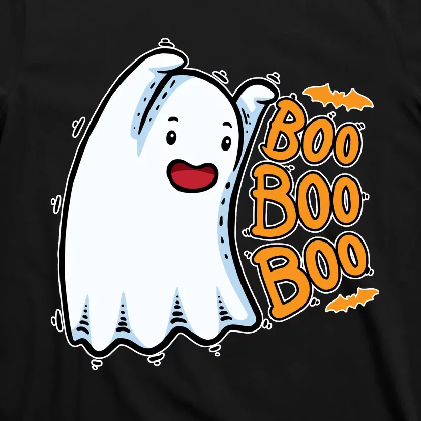 Boo Ghost Halloween Cute T-Shirt