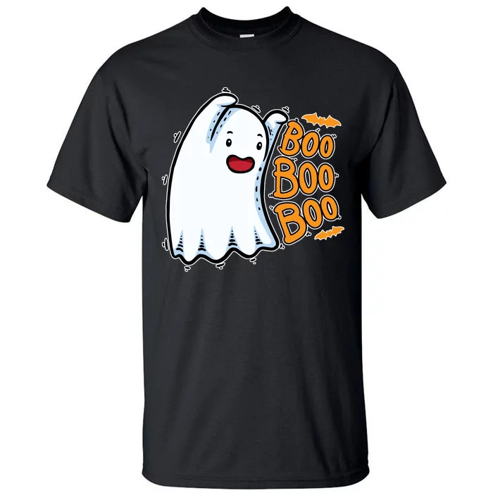 Boo Ghost Halloween Cute Tall T-Shirt