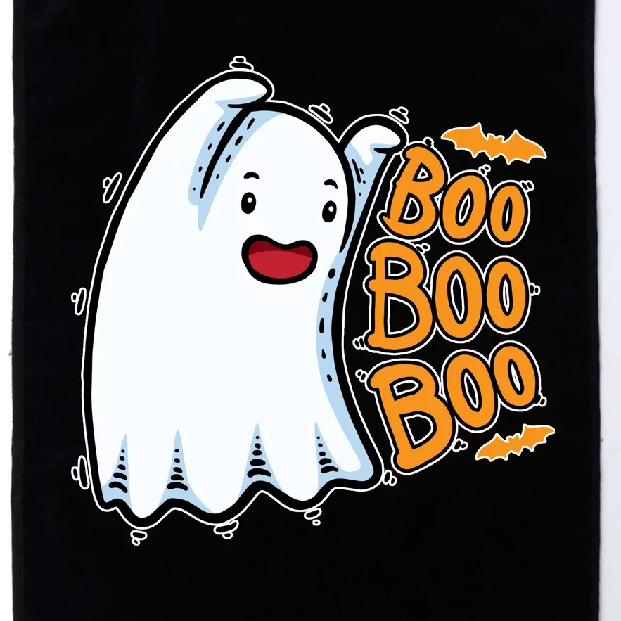 Boo Ghost Halloween Cute Platinum Collection Golf Towel