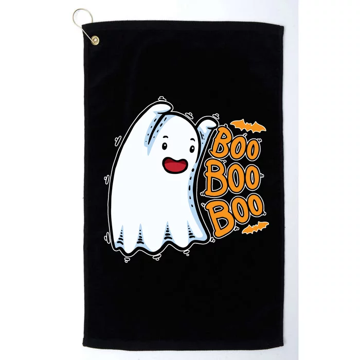 Boo Ghost Halloween Cute Platinum Collection Golf Towel