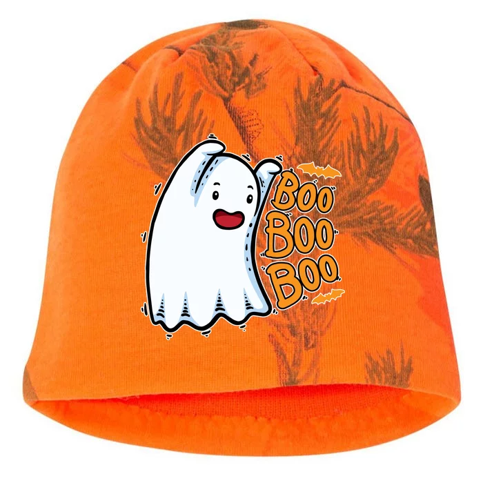 Boo Ghost Halloween Cute Kati - Camo Knit Beanie