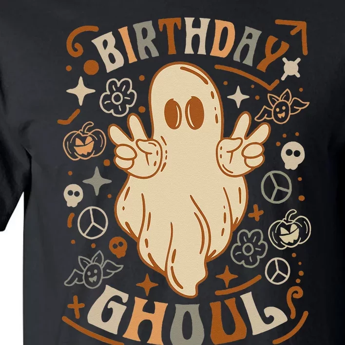 Birthday Ghoul Halloween Ghost BOO Tall T-Shirt