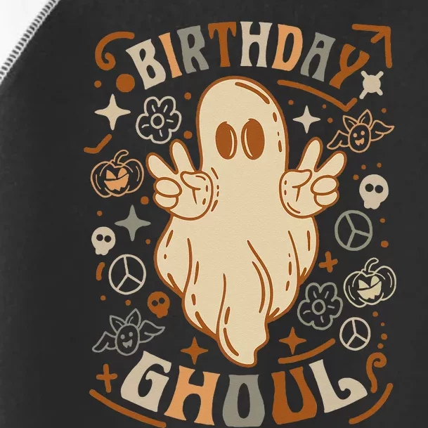 Birthday Ghoul Halloween Ghost BOO Toddler Fine Jersey T-Shirt