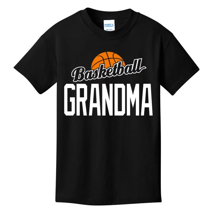 Basketball Grandma Hoop Sport Gift Kids T-Shirt