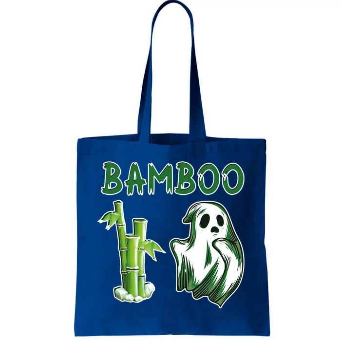 Bamboo Ghostly Halloween Ghost Plant Lover Halloween Gift Tote Bag