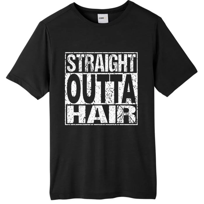 Bald Guy Hair Loss Baldness ChromaSoft Performance T-Shirt