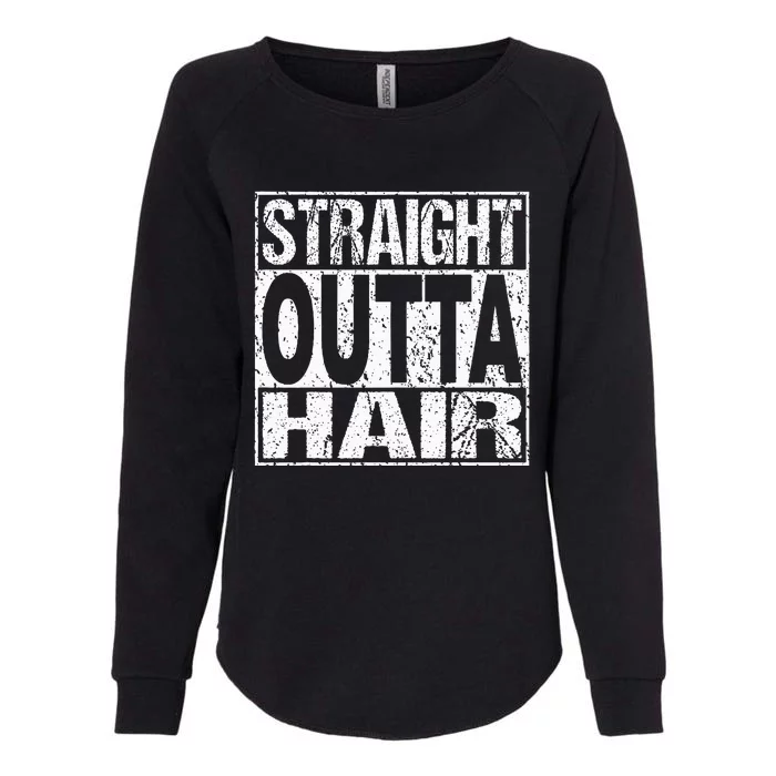 Bald Guy Hair Loss Baldness Womens California Wash Sweatshirt