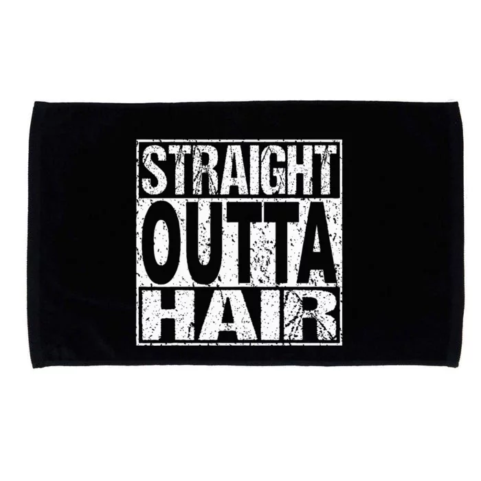 Bald Guy Hair Loss Baldness Microfiber Hand Towel