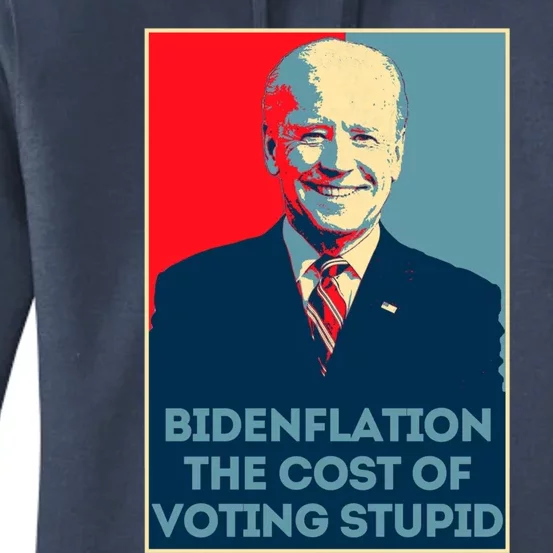 Bidenflation Gift Inflation Gas Prices Gift Biden Gift Women's Pullover Hoodie