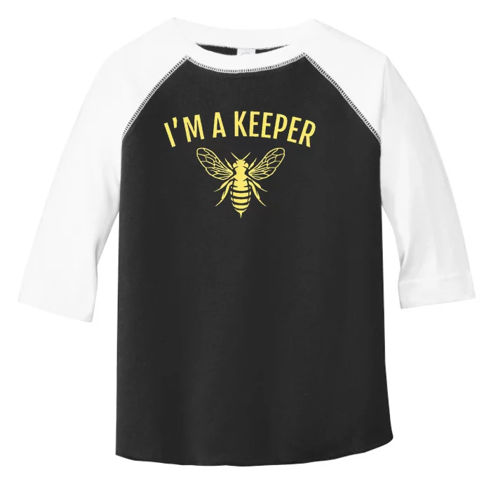 Beekeeper Gift Im A Keeper Toddler Fine Jersey T-Shirt