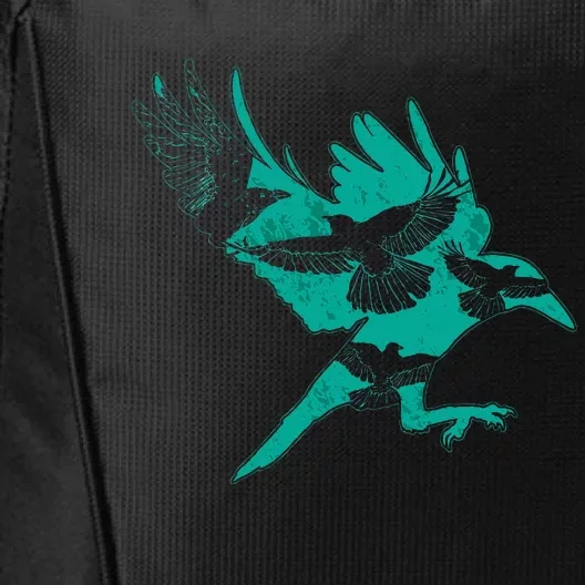 Bird Gift Idea Raven Crow City Backpack