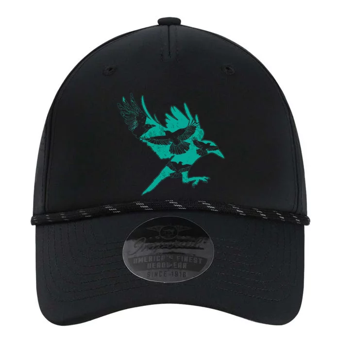 Bird Gift Idea Raven Crow Performance The Dyno Cap