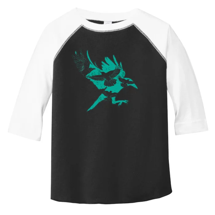 Bird Gift Idea Raven Crow Toddler Fine Jersey T-Shirt