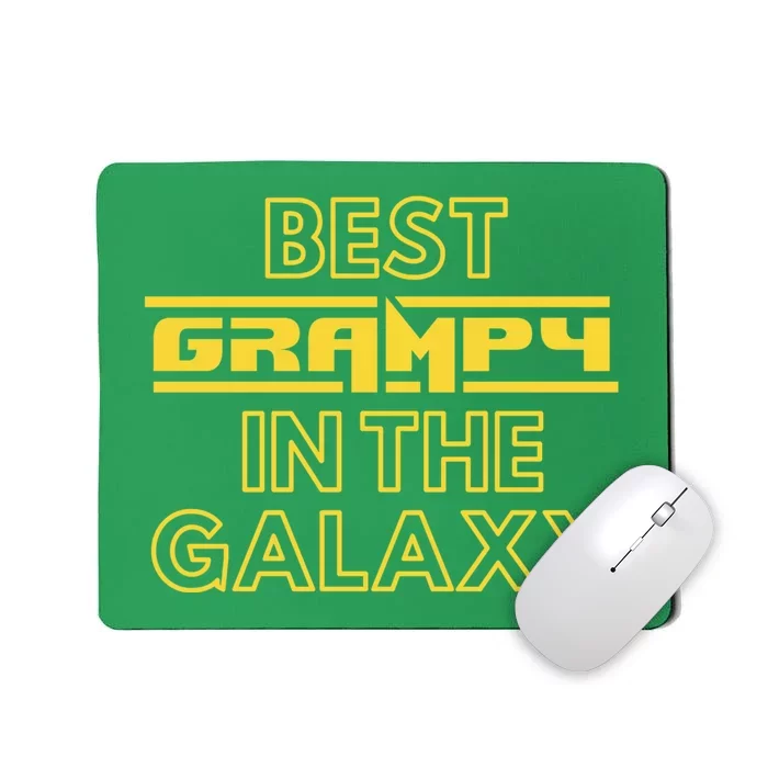 Best Grampy In The Galaxy Cute Family Gift Idea For Dad Mousepad