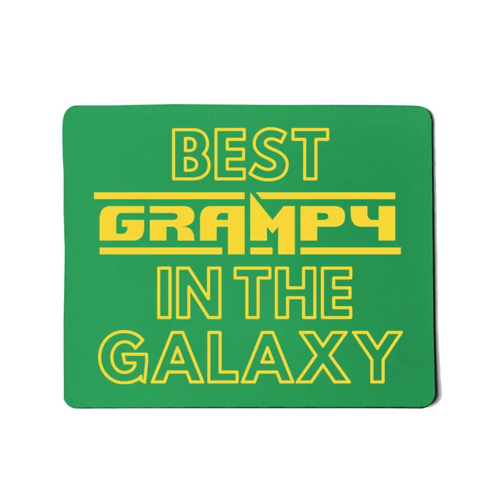 Best Grampy In The Galaxy Cute Family Gift Idea For Dad Mousepad