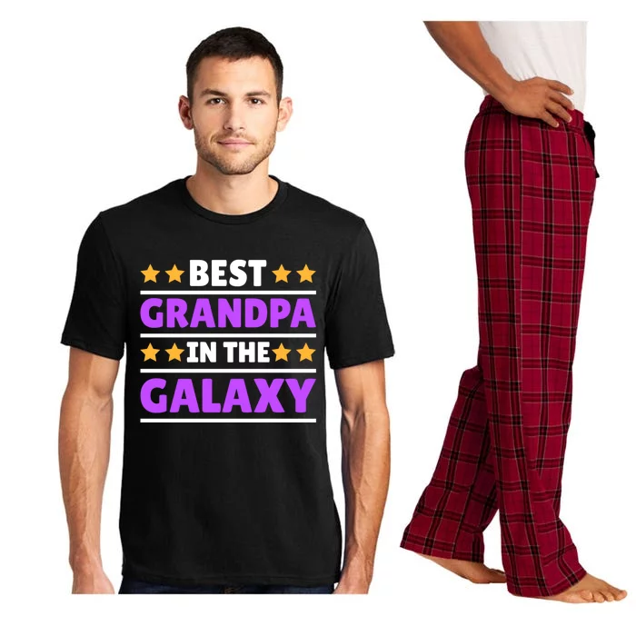 Best Grandpa In The Galaxy Gift Pajama Set