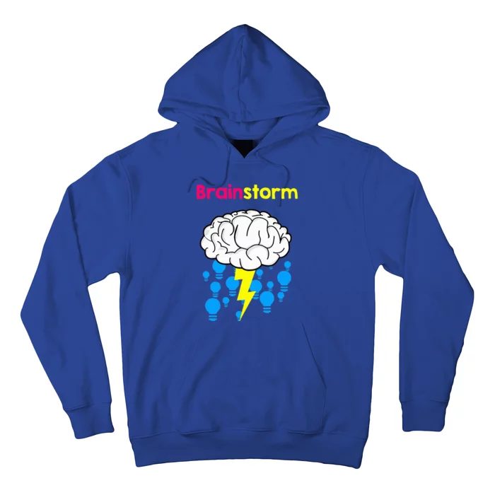 Brainstorm Good Idea Lightbulb Thunder Hoodie