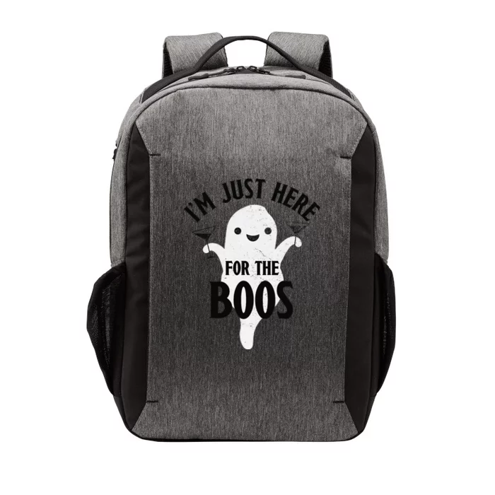 Boo Ghost Im Just Here For The Boos Cute Ghost Costume Vector Backpack