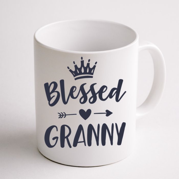 Blessed Granny Idea From Grand Mothers Day Granny Gift Front & Back Coffee Mug