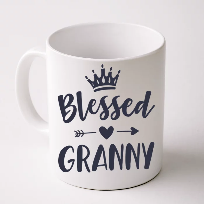 Blessed Granny Idea From Grand Mothers Day Granny Gift Front & Back Coffee Mug