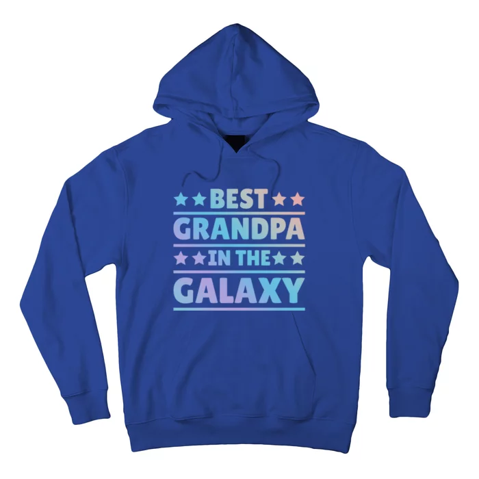 Best Grandpa In The Galaxy Cool Gift Hoodie