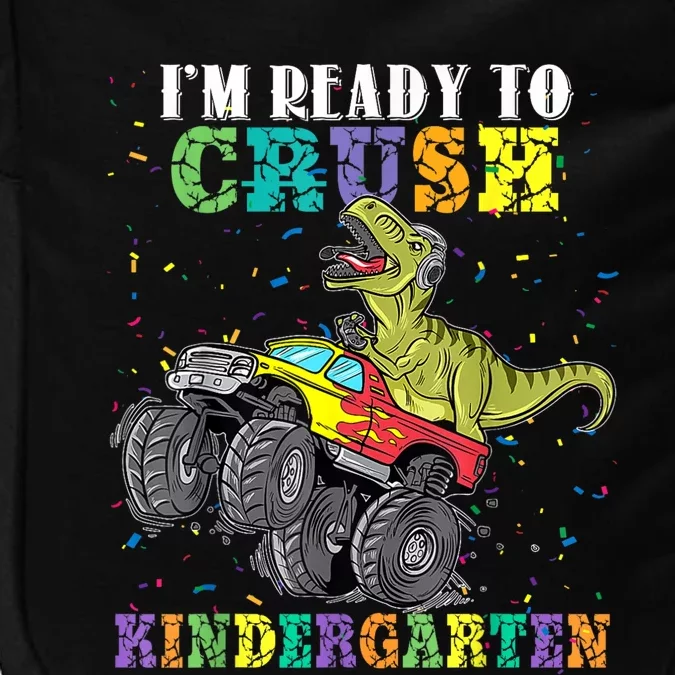 Brand: Generic Im Ready To Crush Kindergarten Monster Truck Dinosaur Boy Impact Tech Backpack